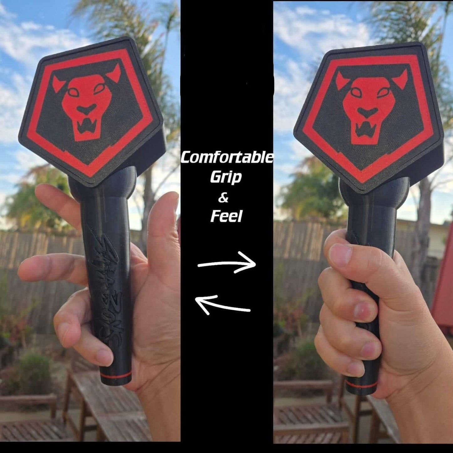 K-Pop Demon Hunters Huntrix Light Stick with RGB Colors