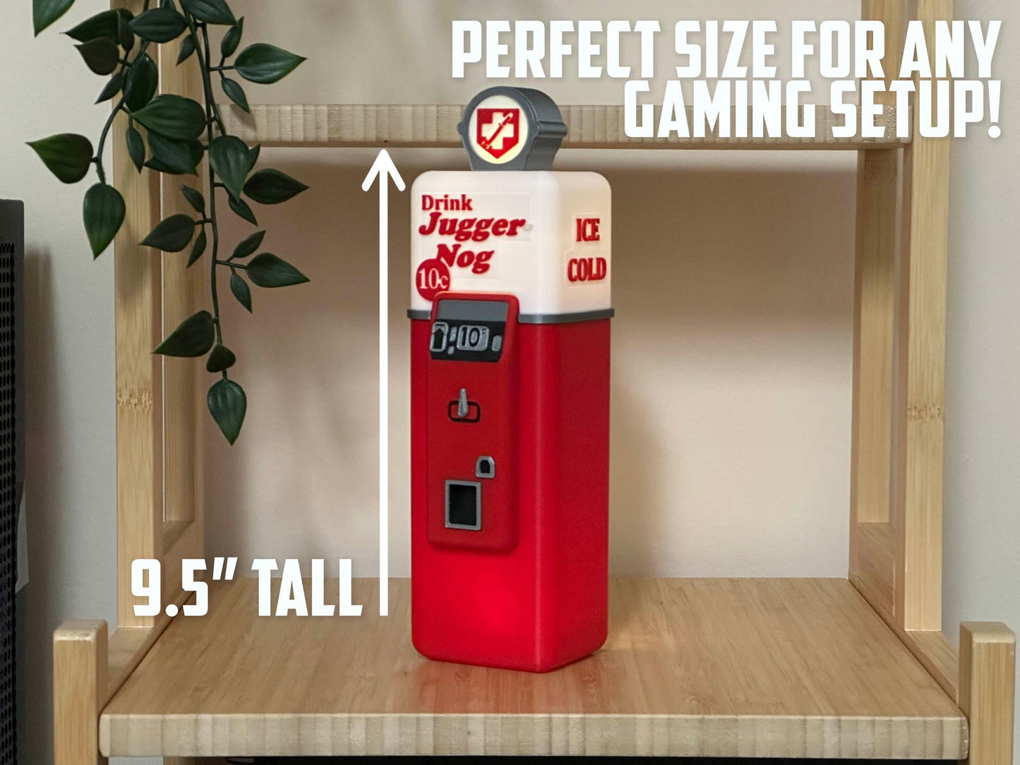 Call of Duty Zombies Juggernog LED Lamp gamer room decor