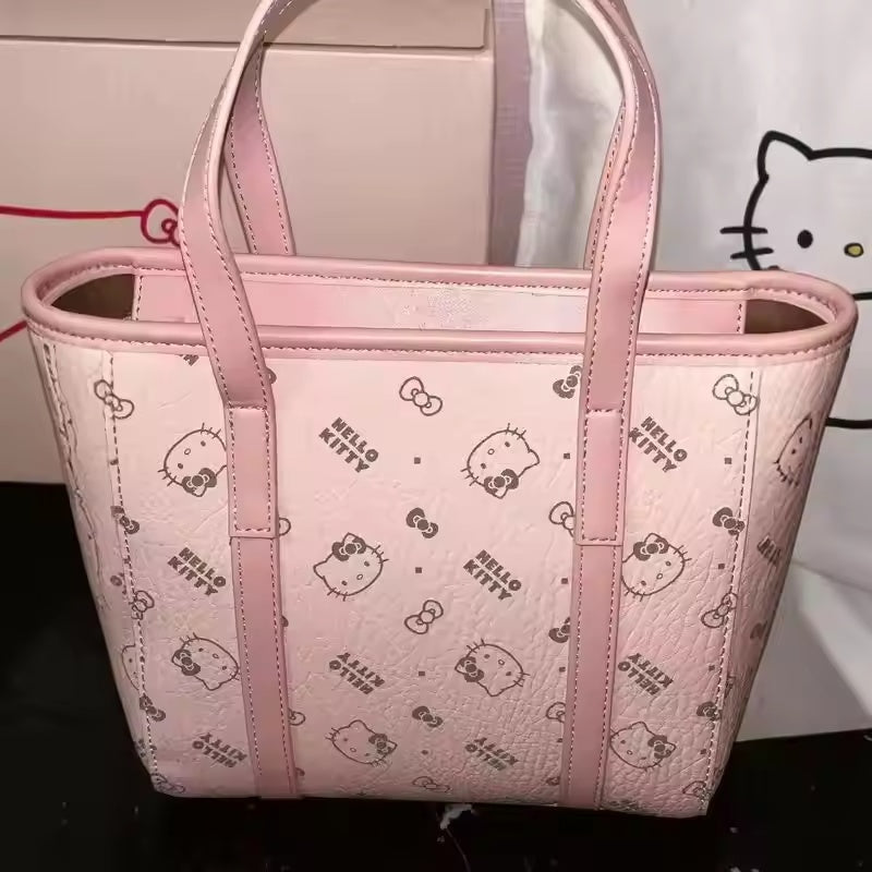Hello Kitty Y2K printed shoulder handbag for women