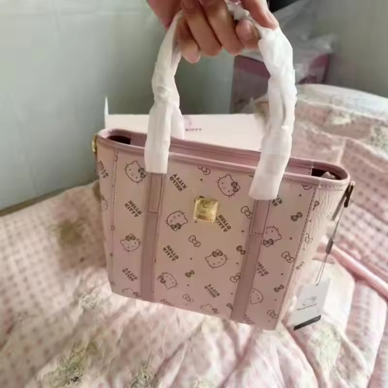 Hello Kitty Y2K printed shoulder handbag for women