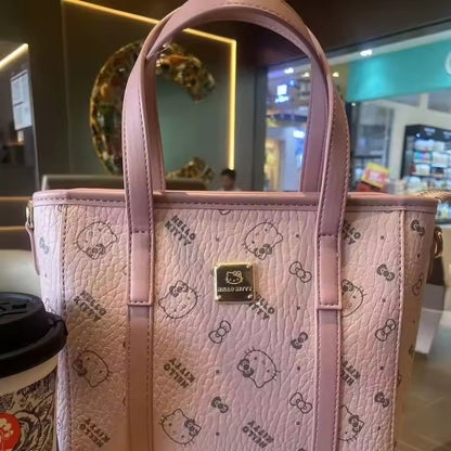 Hello Kitty Y2K printed shoulder handbag for women