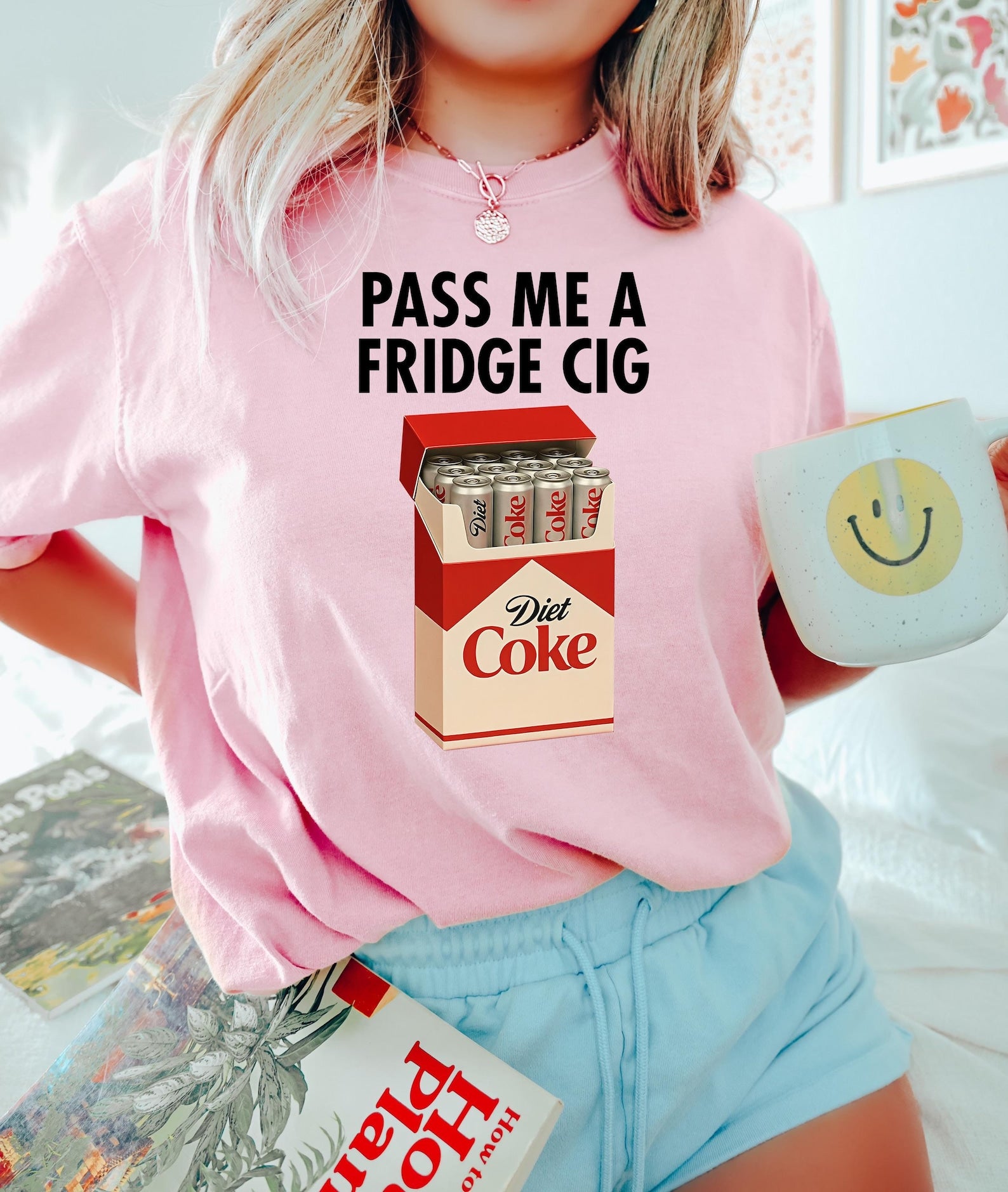 Funny Just a Fridge Cigg Diet Coke Shirt for sarcastic meme lovers
