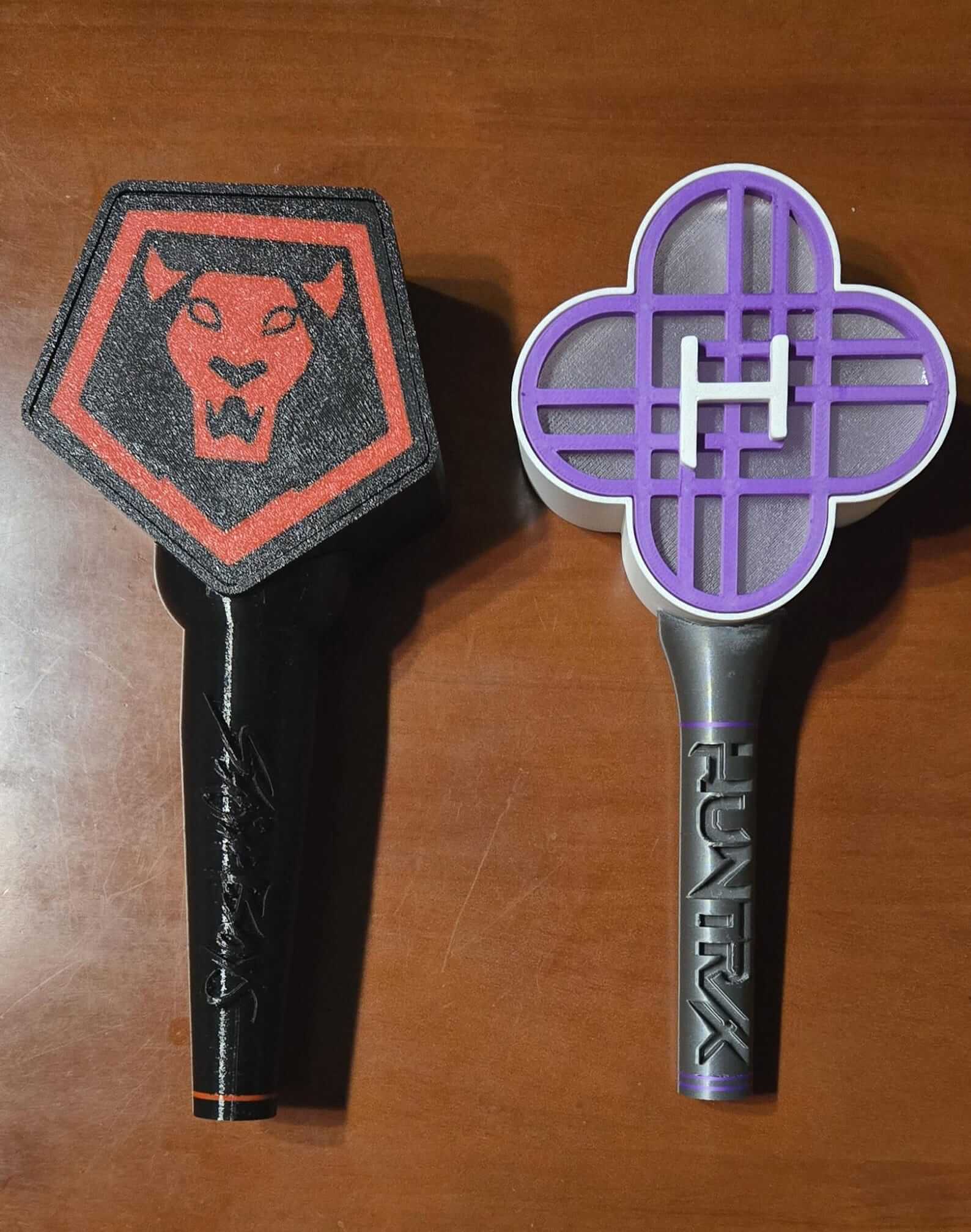 K-Pop Demon Hunters Huntrix Light Stick with RGB Colors