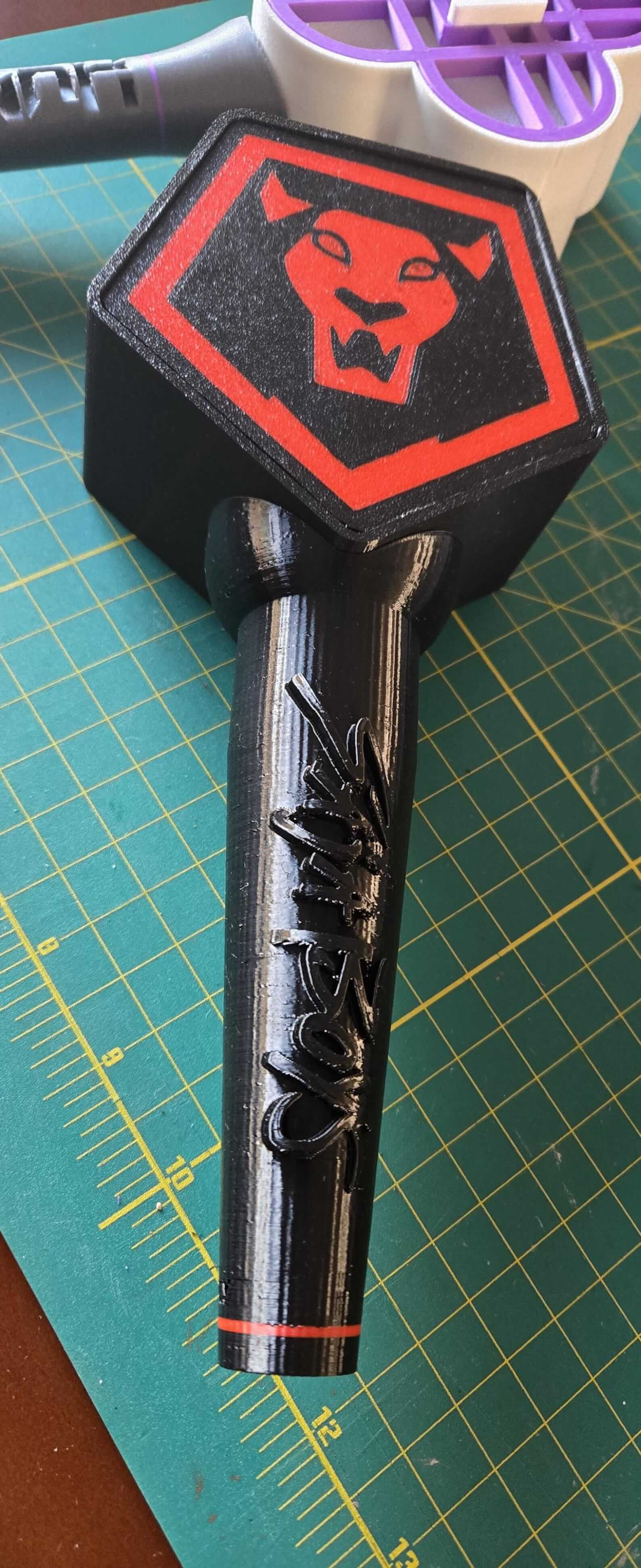 K-Pop Demon Hunters Huntrix Light Stick with RGB Colors