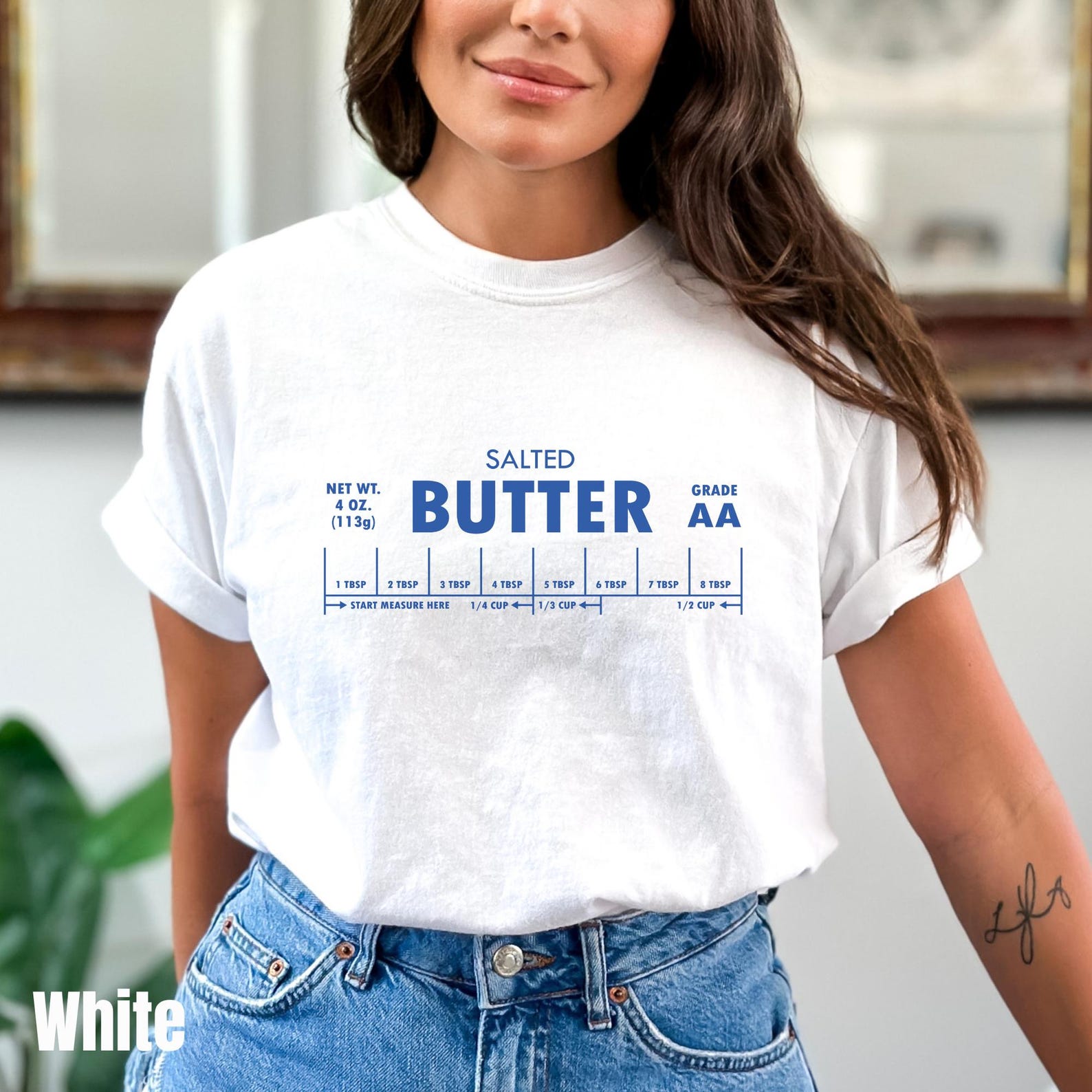 Salted Butter Sweatshirt Comfort Colors funny baker gift for butter lovers