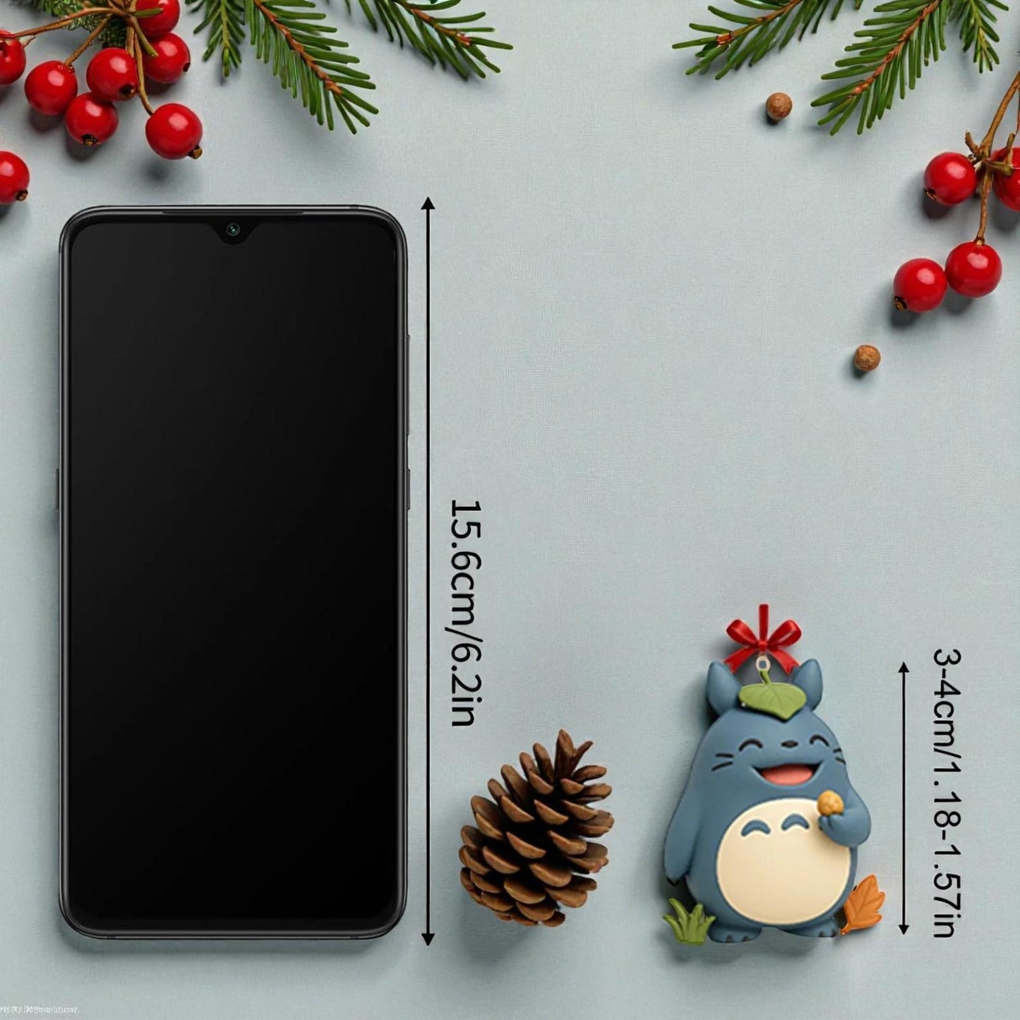 Studio Ghibli anime Christmas advent calendar with 24 acrylic figures