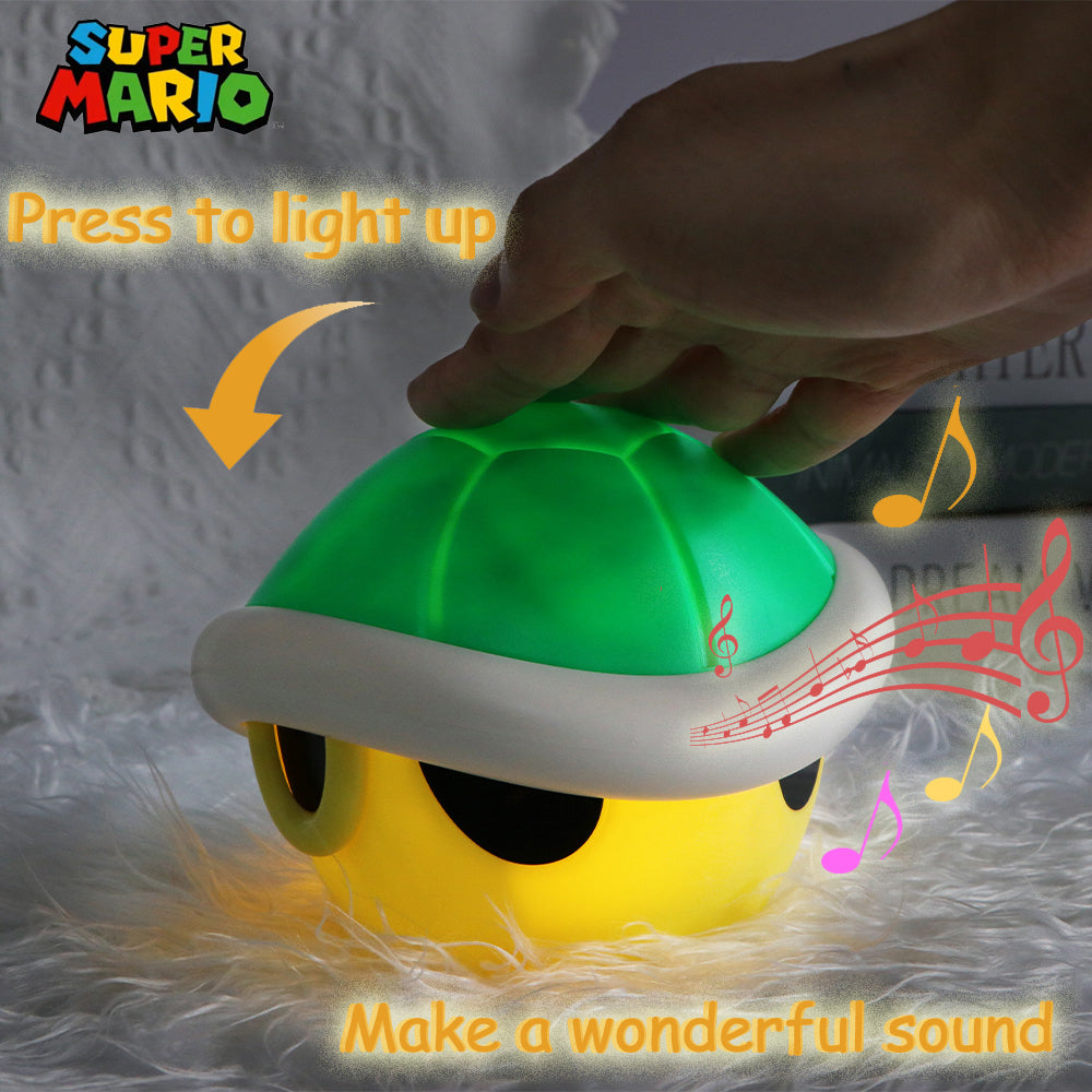 Super Mario Bros LED night lamp with Boo, Koopa Troopa, Star and Mushroom figures
