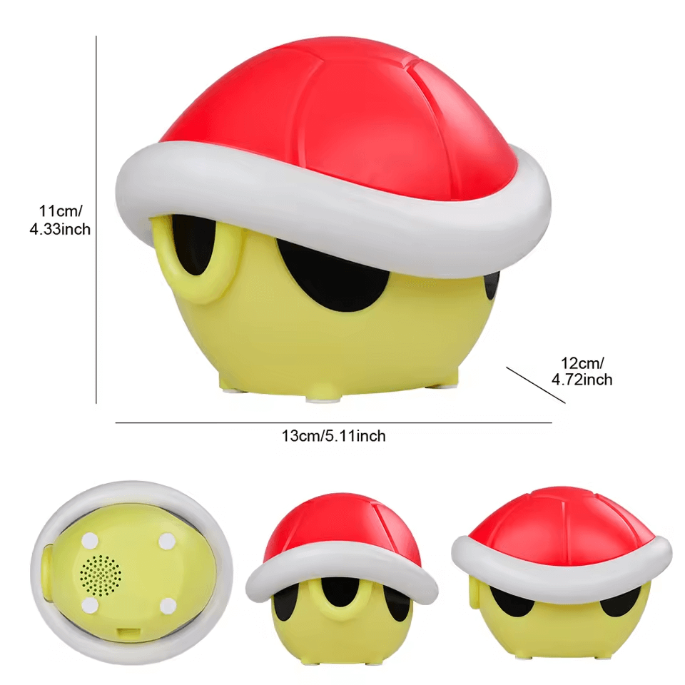 Super Mario Bros LED night lamp with Boo, Koopa Troopa, Star and Mushroom figures